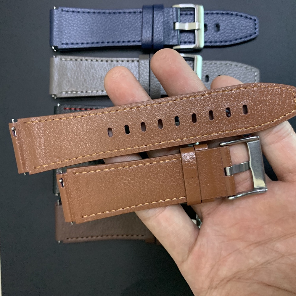 Dây Đeo Bằng Da Cho Đồng Hồ Thông Minh huawei gt2 46mm