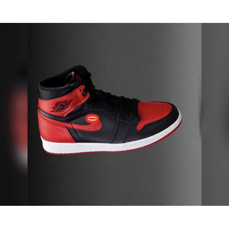 (ẢNH THẬT+VIDEO) giầy sneaker Air Jordan 1 Retro High Light Smoke đen đỏ cao cổ