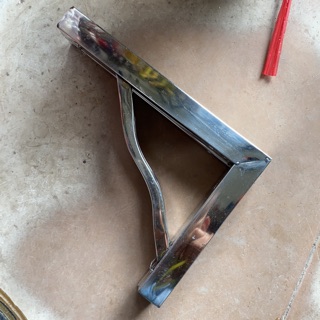 Bộ giá đỡ ( chân đỡ ) chữ L 20cm INOX giá 1 bộ 2c