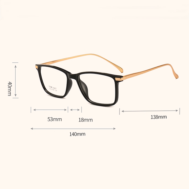 Gọng kính vuông bản lớn thời trang cho nữ