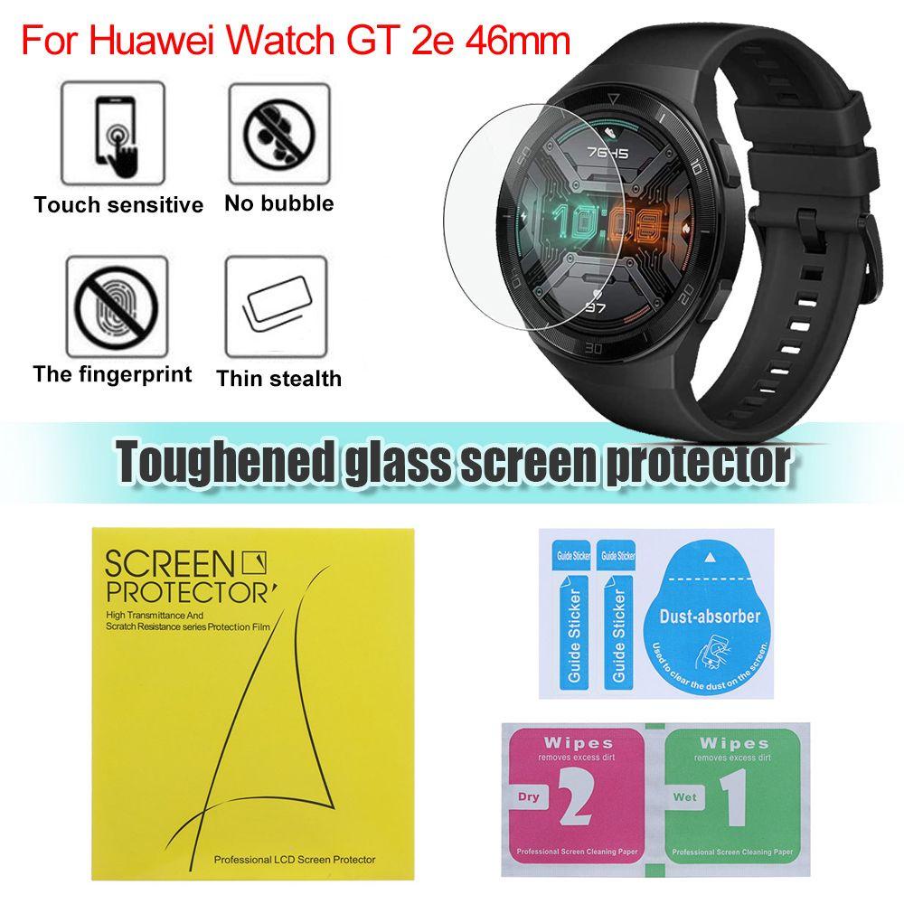 Kính Cường Lực Cong 2.5D Chống Trầy Bảo Vệ Màn Hình Đồng Hồ Huawei Watch GT 2e 46mm