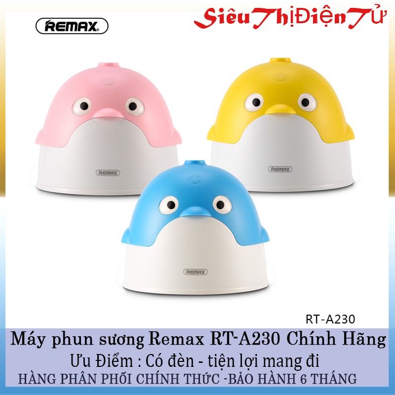 MÁY PHUN SƯƠNG TẠO ẨM REMAX RT A230