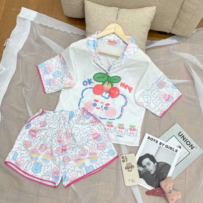 ❌GIÁ RẺ NHẤT❌BỘ ĐÙI IN TO LỤA MANGO—— In 5D HÀNG ĐỘC QUYỀN BINI SLEEPWEAR ✨ | BigBuy360 - bigbuy360.vn