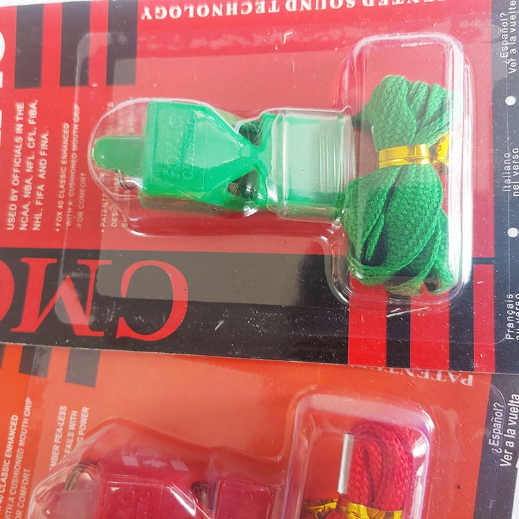 Còi nhựa Fox 40 - dụng cụ thể thao chuyên dùng cho trọng tài