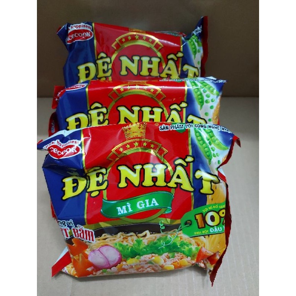 Compo 10 gói mì đệ Nhất mì gia Hương vị thịt bằm 82gx10