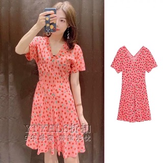 VÁY CHERRY ZARA SẴN XẢ KHO