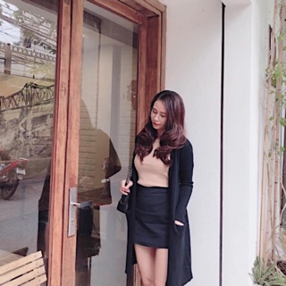 Áo len cardigan