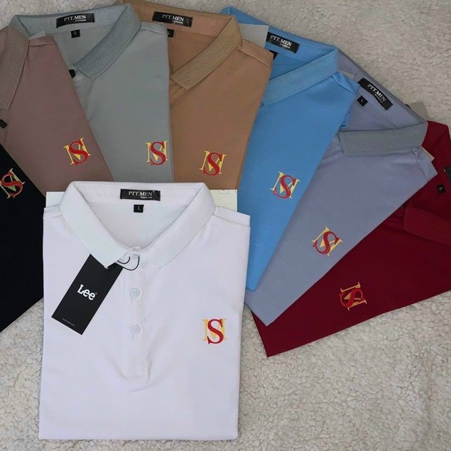 Áo Thun Nam Cổ Trụ Cao Cấp - Áo Thun Cổ Bẻ Vải Cotton Xuất Xịn | BigBuy360 - bigbuy360.vn