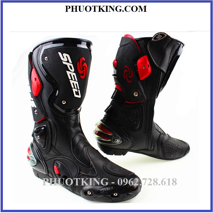 Giầy Speed Biker cao cổ - Giày moto speed biker cao cổ - PHUOTKING