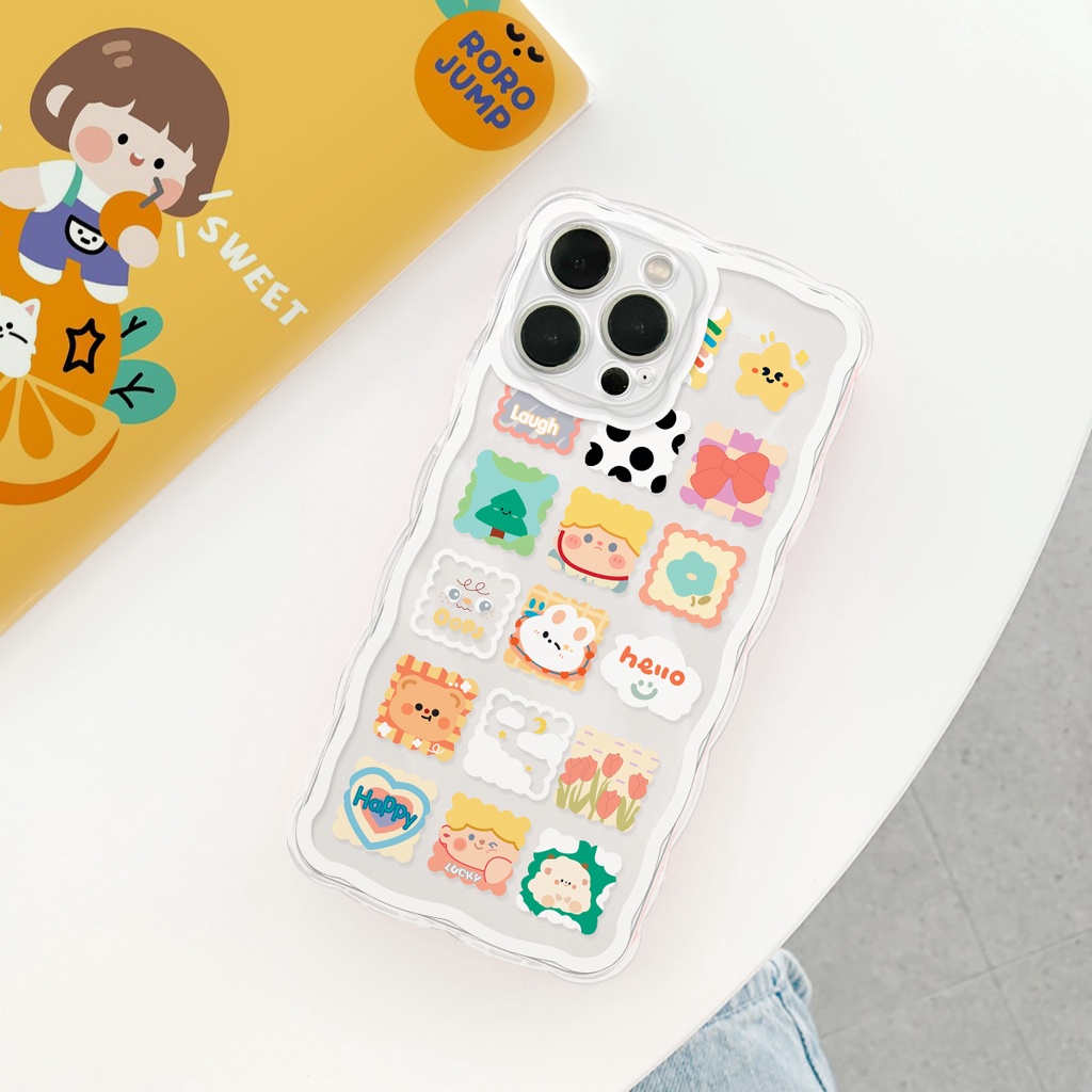 Ốp lưng iphone trong lượn sóng So Happy 6/6plus/6s/6splus/7/7plus/8/8plus/x/xs/11/12/13/14/pro/max/promax/plus/shin/case