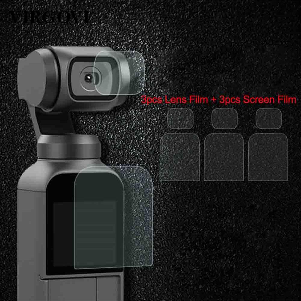 For DJI OSMO Pocket Camera 9H Flexible Nano Film Lens & Screen Film Protector