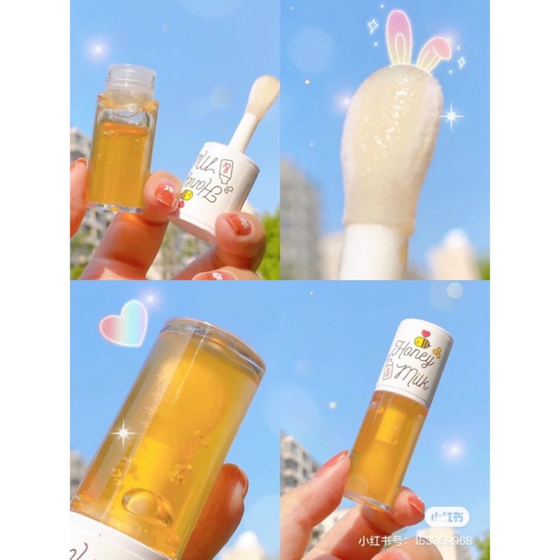 BỘ DƯỠNG MÔI MẬT ONG APIEU HONEY & MILK LIPBALM / LIP SCRUB / LIP OIL / LIP SLEEPING PACK
