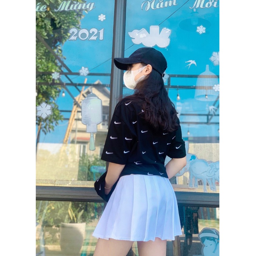  Áo thun nike swoosh logo chất coton - hàng xịn - SHOP Q&V | BigBuy360 - bigbuy360.vn