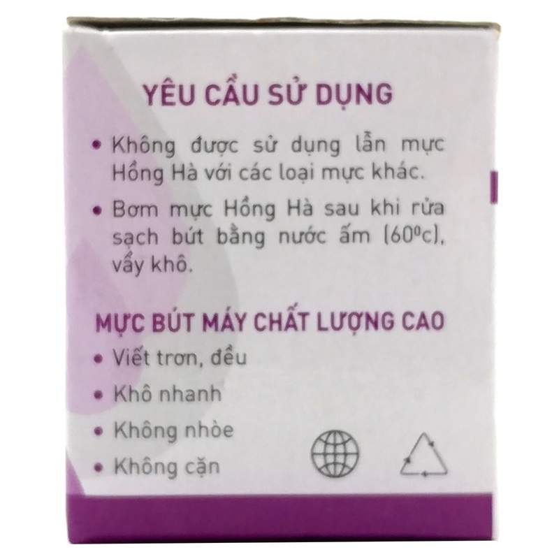 Mực Viết Hồng Hà 3432 - Mực Tím