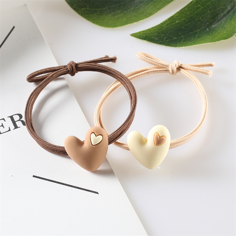 Chun buộc tóc hoạt hình thỏ, gấu, vịt ngộ nghĩnh 2 vòng dây Clovershop68