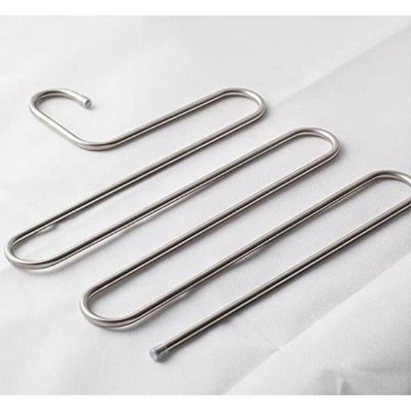 Móc treo quần áo inox 5 tầng tiết kiệm diện tích