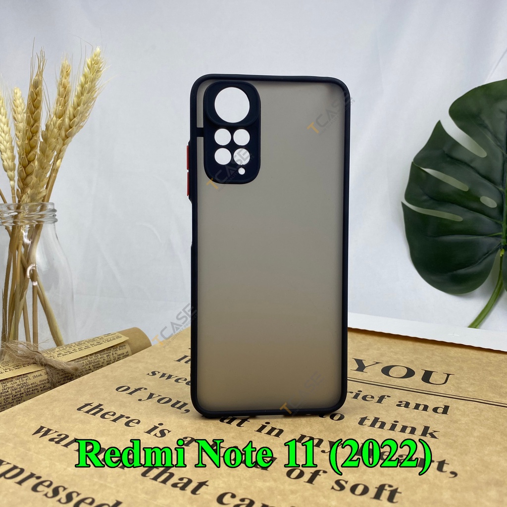 Ốp lưng Xiaomi Redmi Note 11, Note 11s in hình Just do it | Ốp nhám chống sốc bảo vệ camera