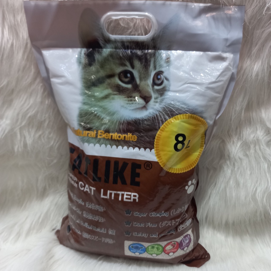 Combo 1 tải cát Like, Cát nhật đen, cát nhật Yuki, Cát Catsme 6 túi 8L hoặc 3 túi 16L