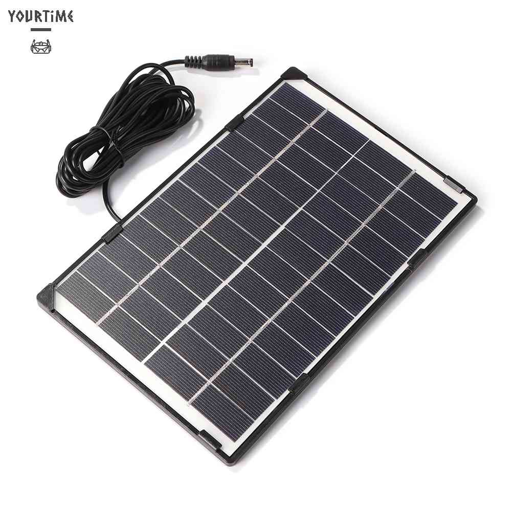 Tấm Pin Năng Lượng Mặt Trời 6W 12V DC5521
