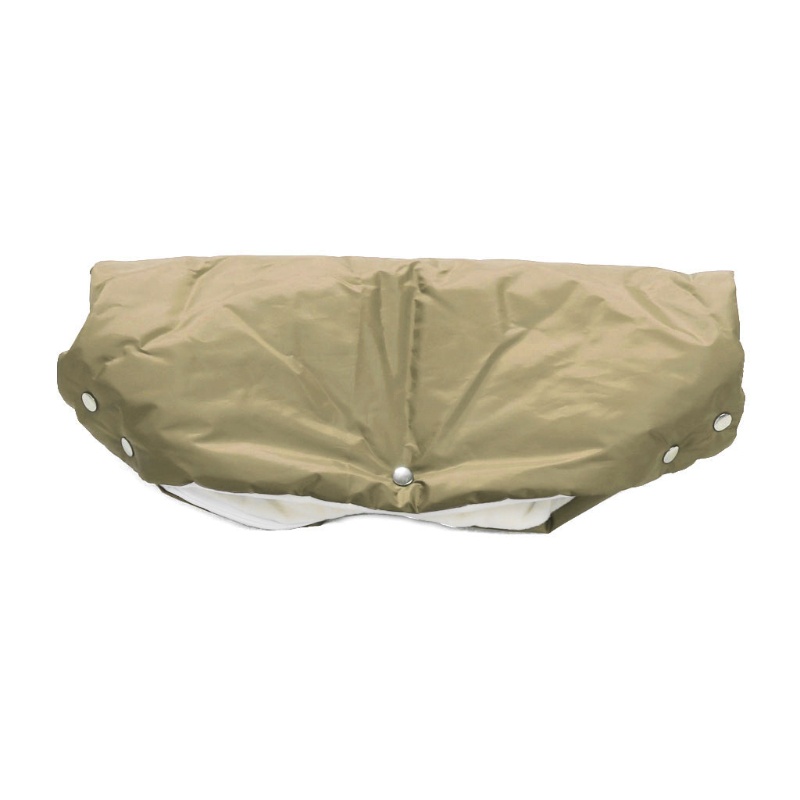 Vỏ Bọc Tay Cầm Xe Đẩy Em Bé Chất Liệu Cotton Phủ Lông Siêu Bền