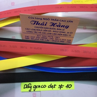 Dây gen co dẹt phi 10 giá