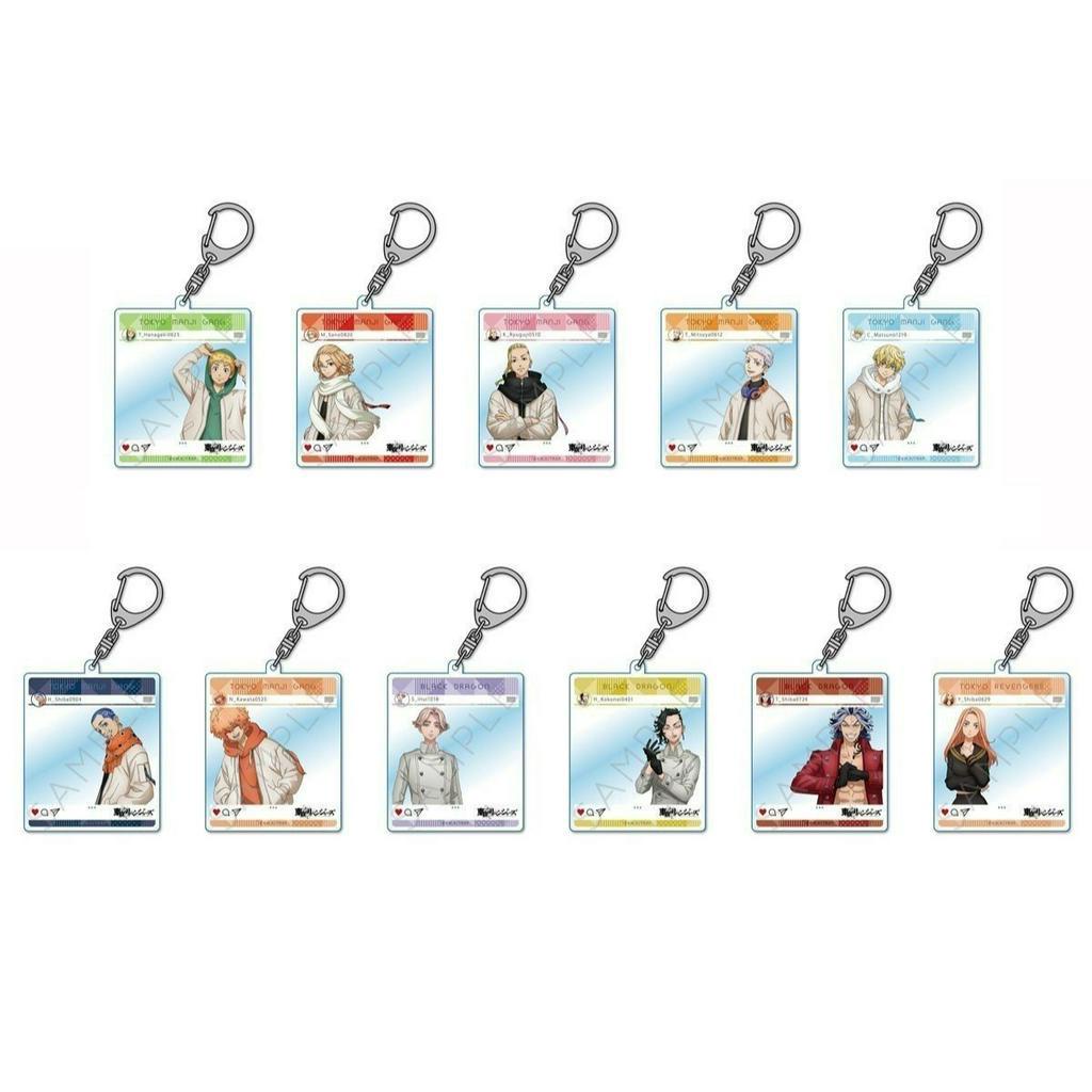 Móc khóa TOKYO REVENGERS KỊCH TRƯỜNG CỦA TAKEMICHI ver INSTAGRAM mica acrylic keyring anime chibi dễ thương