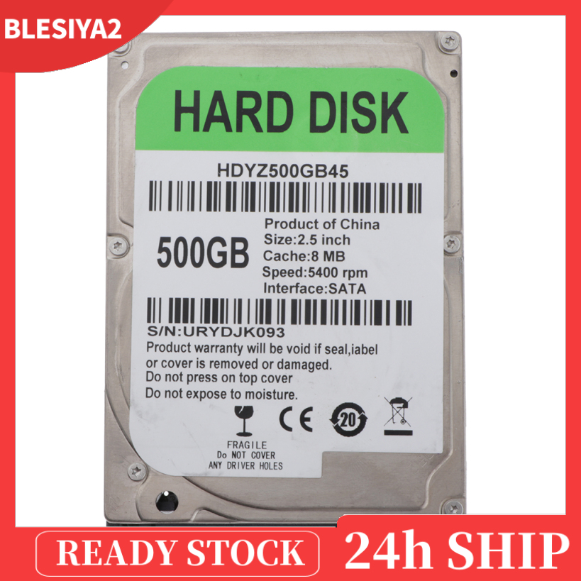 Ổ Cứng Di Động Hdd 2.5 Inch 500gb Sata 2 8m 5400rpm
