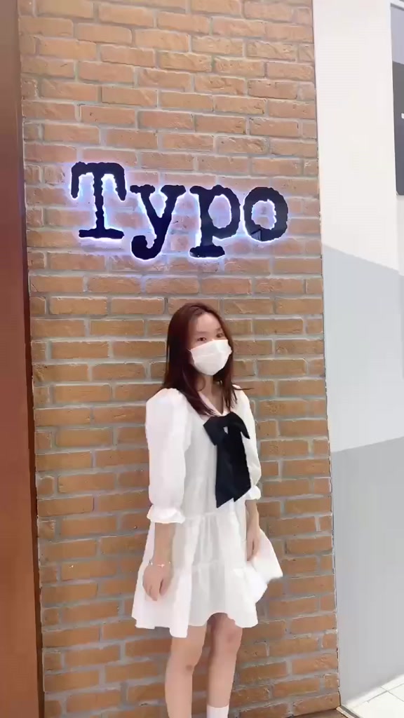 Đầm babydoll nữ ❤️váy xoè cổ v đính nơ❤️ chất thô mềm xếp tầng, tiểu thư -phương_1989 | BigBuy360 - bigbuy360.vn