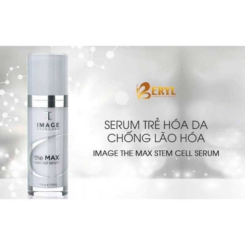 [HÀNG NHẬP KHẨU] Serum Tế Bào Gốc Chống Lão Hóa Trẻ Hóa Da Image Skincare The Max Stem Cell 30ml