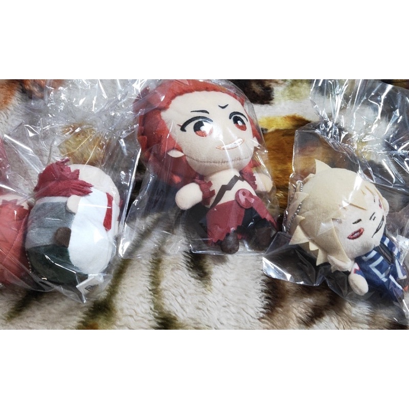 [CÓ SẴN] [TÁCH SET] Goods bông nitotan plush mochi manjyu móc khoá Kirishima My hero academia chính hãng Nhật Bản