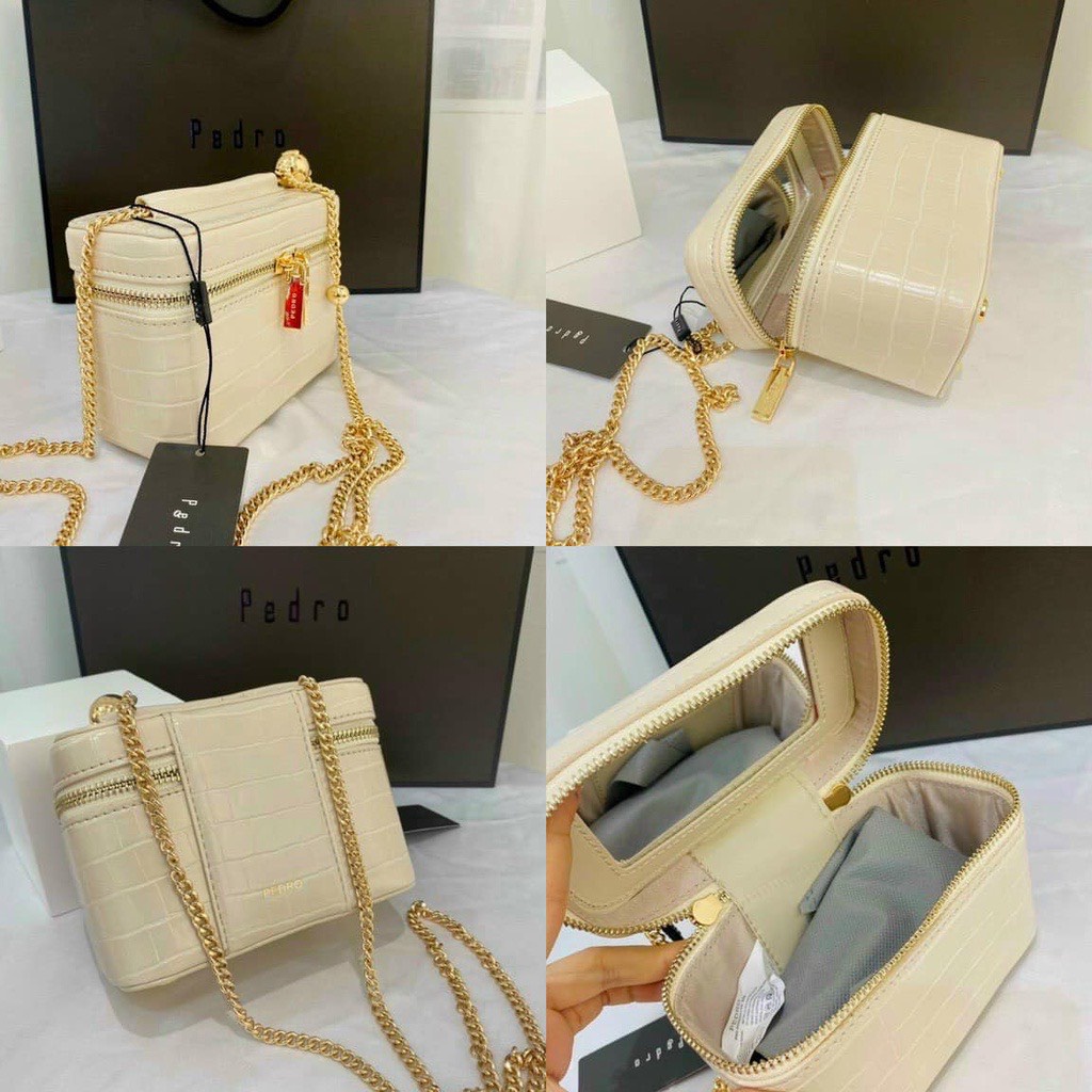 Túi cốp pedro vân rắn size mini