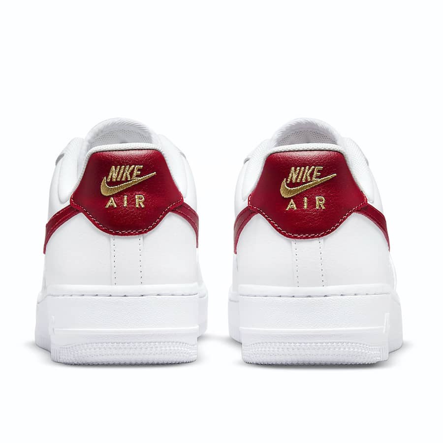 GIÀY NIKE AIR FORCE 1 ESSENTIAL LOW WHITE GYM RED