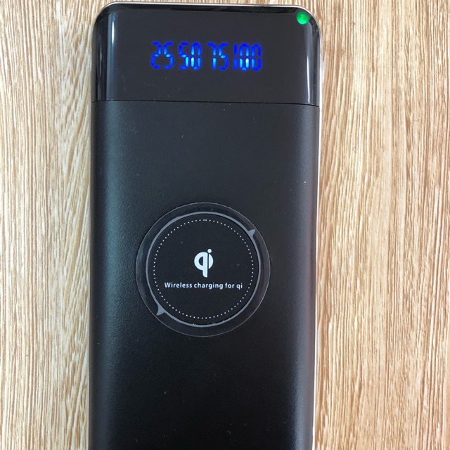 Sạc dự phòng Qi không dây 10.000mah