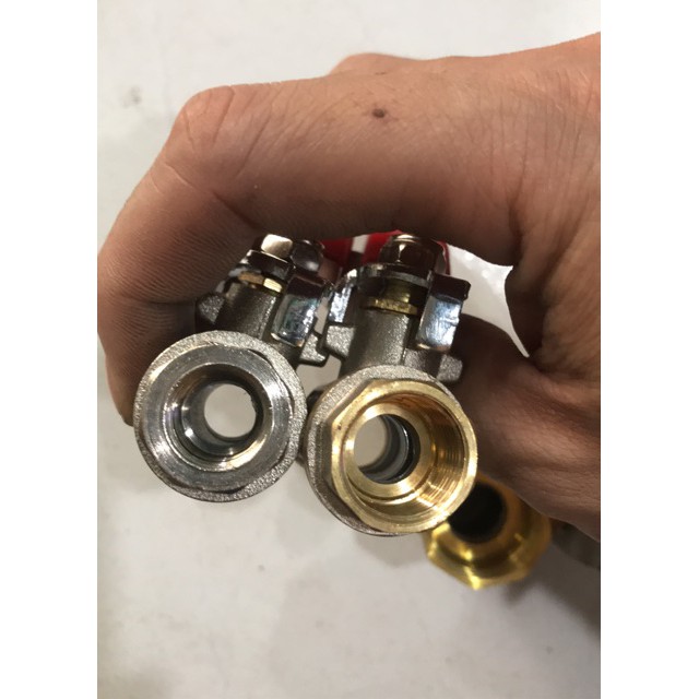 Van bi hơi 2 đầu răng trong- 1/4, 3/8, 21, 27