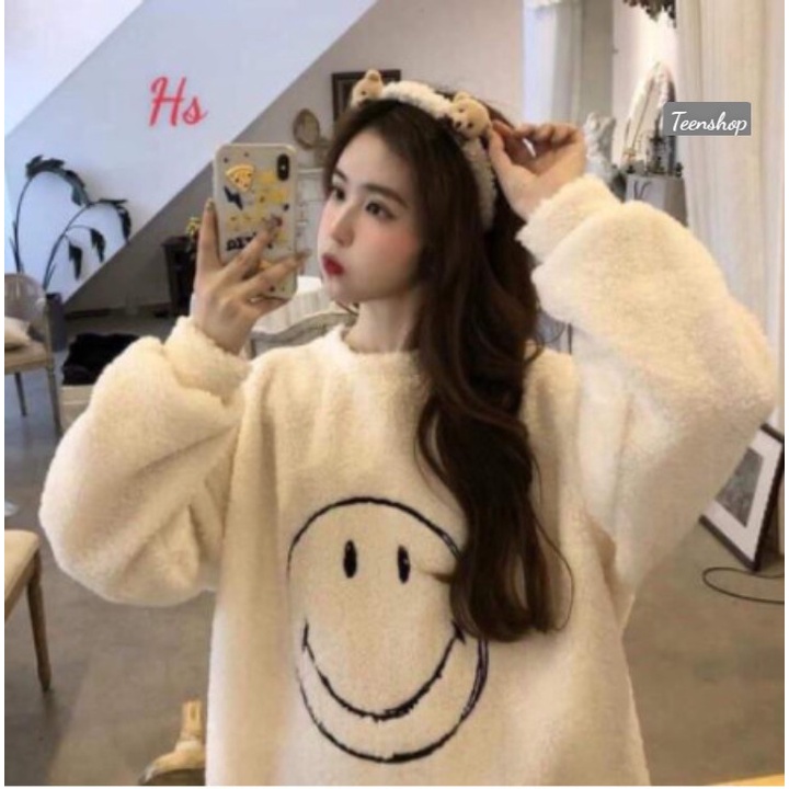 [Ảnh thật] [Chính hãng] bộ lông mặt cười tiểu thư mùa đông