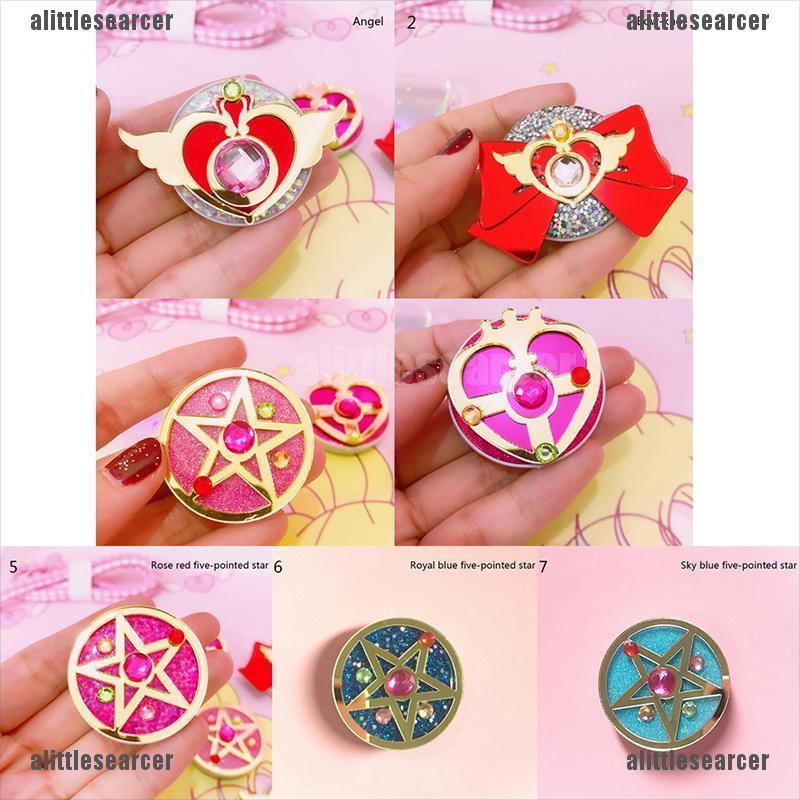 SAILOR MOON Giá Đỡ Điện Thoại Dạng Nhẫn Hình Thủy Thủ Mặt Trăng