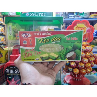 Kẹo Dừa Lá Dứa Bến Tre Tuyết Hương Hộp 300G