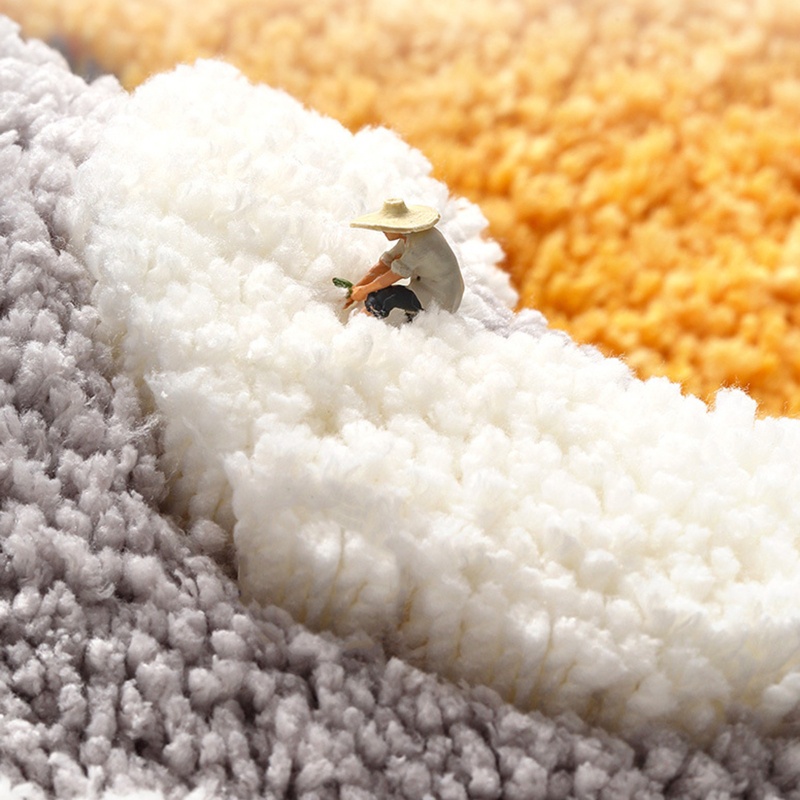 Thảm Chùi Chân Chống Trượt Thấm Hút Tốt In Hình Hổ Hoạt Hình Dễ Thương