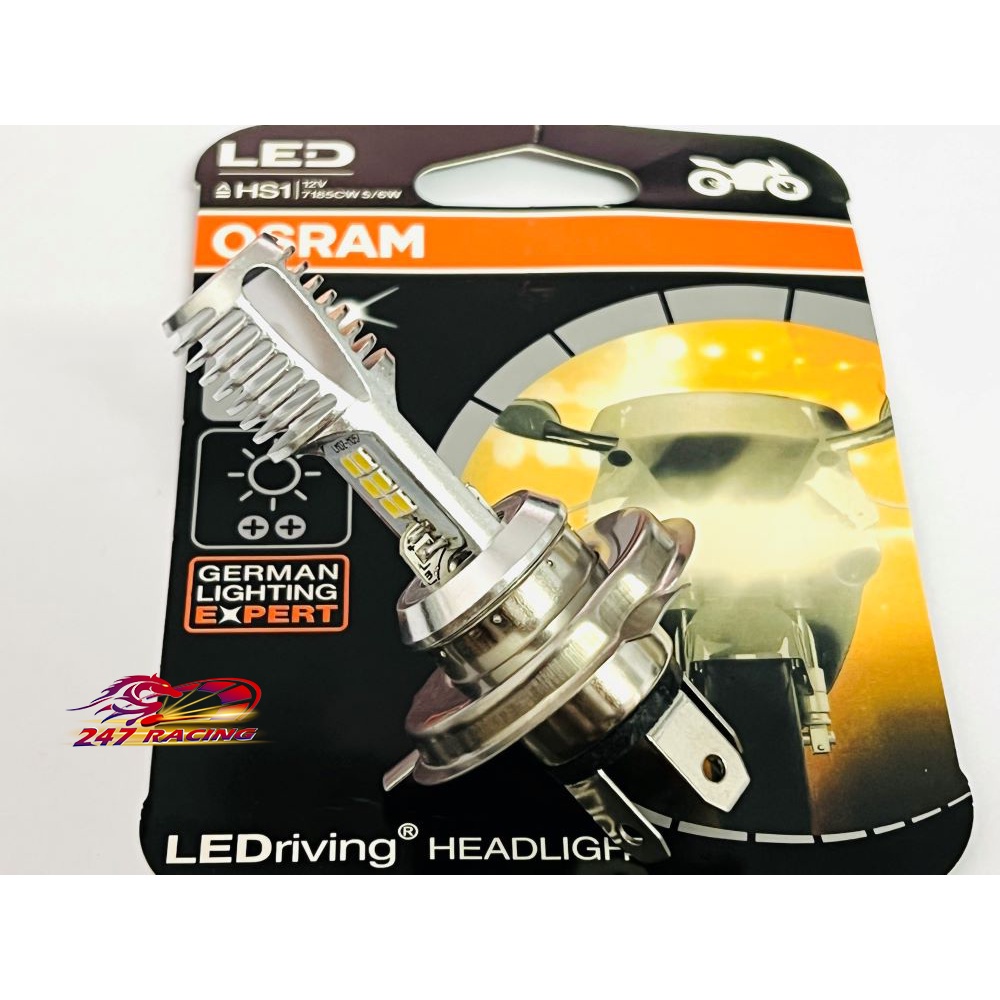 Đèn Pha Led OSRAM Chân H4 với 6 Tim Led Dành Cho Mọi Loại Xe Máy