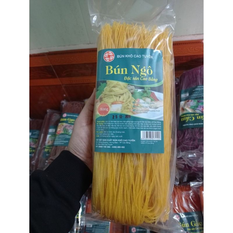 500g Bún gạo lứt/ bún ngũ sắc ăn kiêng Eatclean Healthy