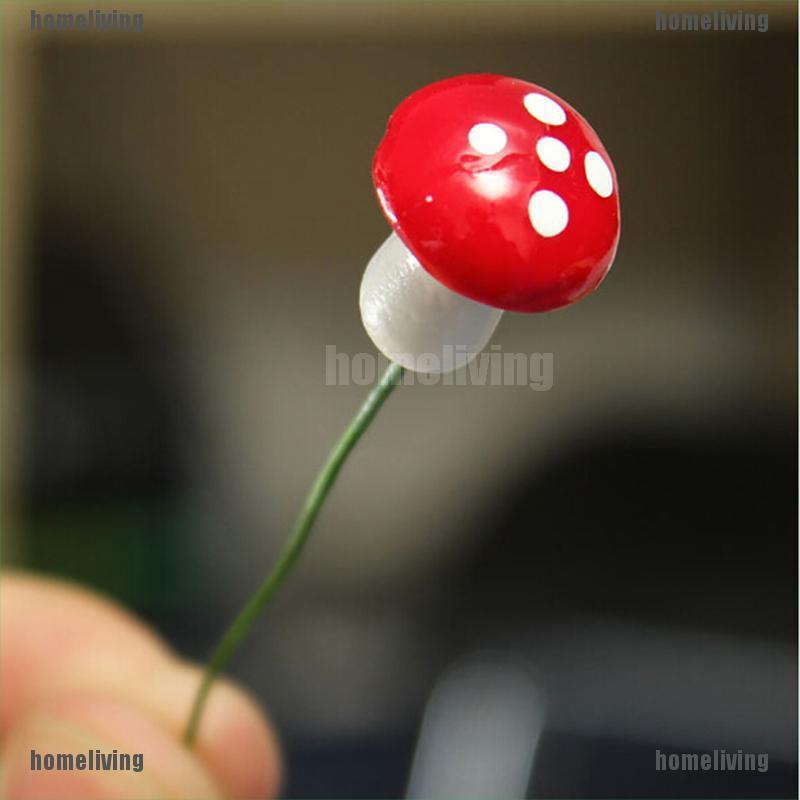 ❤❤10 Cây Nấm Giả Trang Trí Vườn Nhà Búp Bê