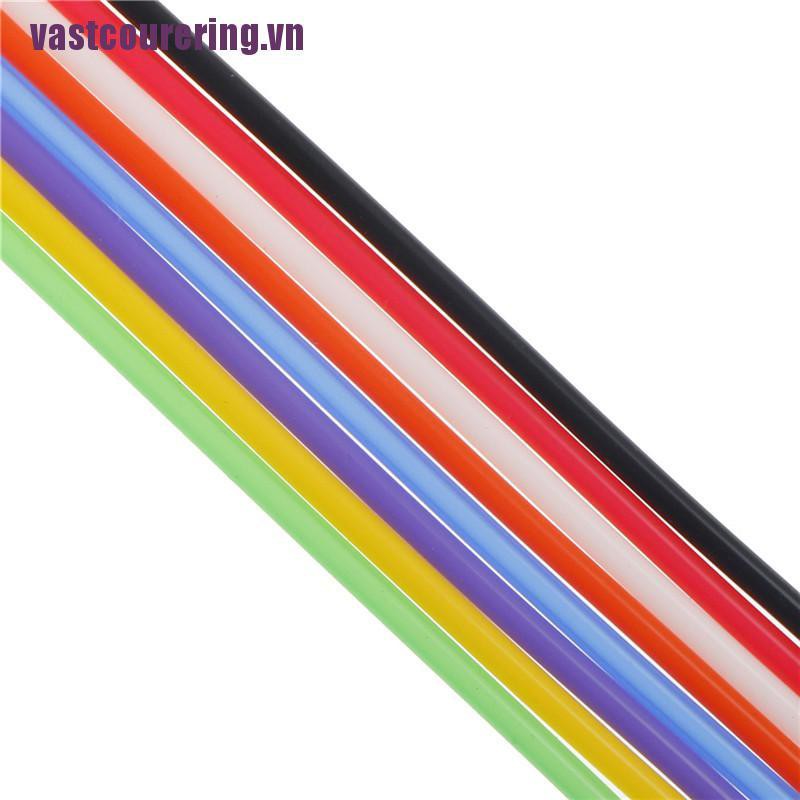 1m ống silicone mềm nhiều màu sắc đường kính 3mm x 5mm