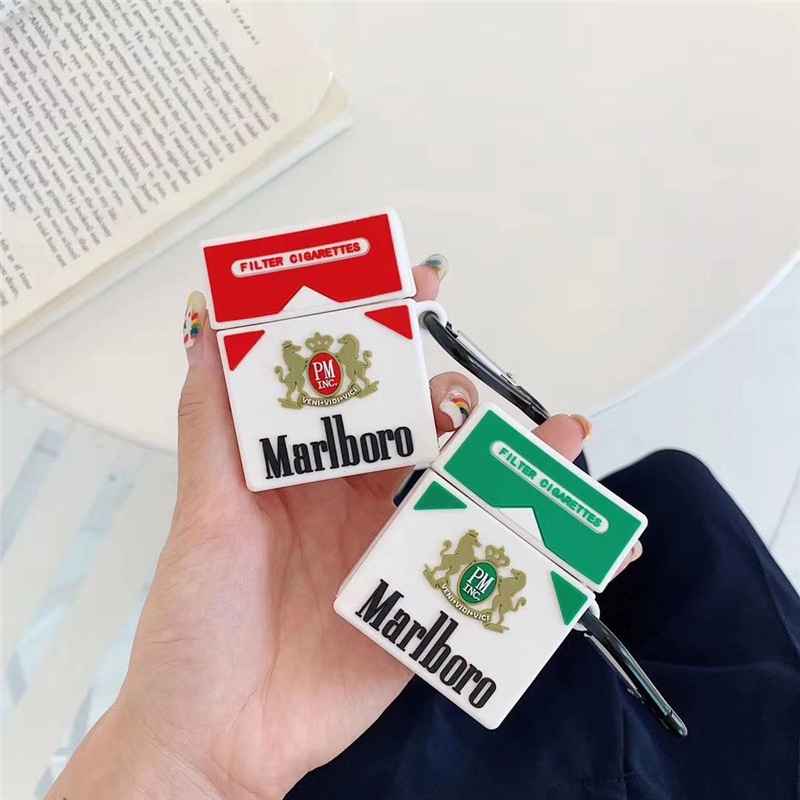 Vỏ Bọc Hộp Sạc Tai Nghe Airpods 1 / 2 Bằng Silicone Chống Trượt Hình Hoạt Hình Ngộ Nghĩnh | BigBuy360 - bigbuy360.vn