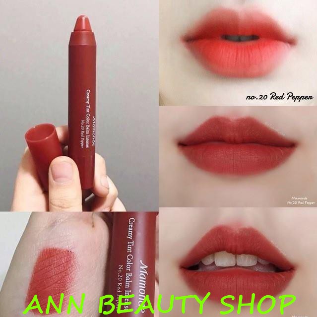 Son bút chì Mamonde Creamy Tint Color Balm Intense | BigBuy360 - bigbuy360.vn