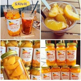 ĐÀO NGÂM HÀN QUỐC Yellow Peach 700G