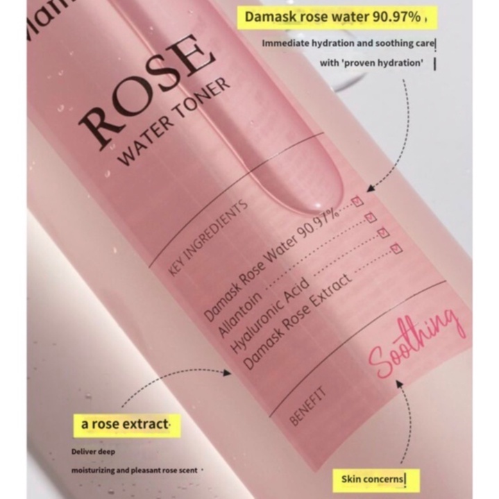 MAMONDE Toner Nước Hoa Hồng 250ml / 500ml