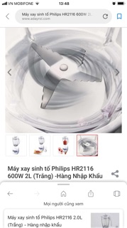 Sinh tố Philips HR 2116