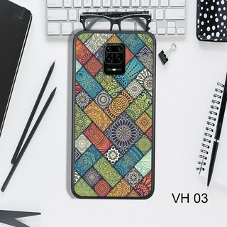 Ốp lưng xiaomi redmi 9 - redmi note 8 - note 8 pro - note 9 - note 9s - note 9 pro , in hình hoa văn cổ điển.