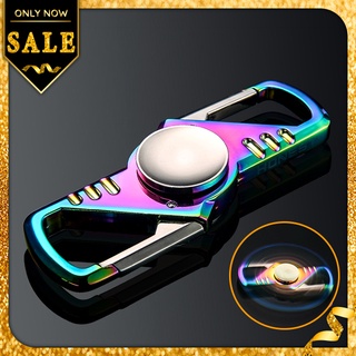 Móc phụ kiện nam móc chìa khóa ô tô xe máy spinner trò chơi con quay giải trí nhỏ gọn tiện dụng honest bck2-544