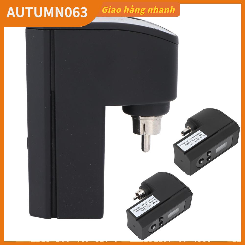Hình xăm uốn cong Nguồn điện không dây Máy hình LCD Pin Autumn063